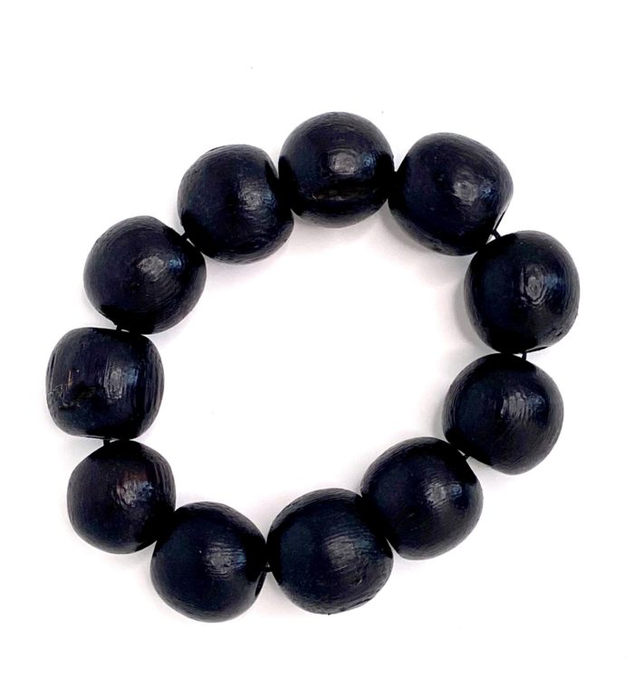 Black Wooden Bracelet